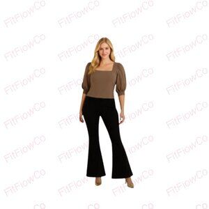 🔥 SO High-Rise Pull-On Flare Pants – Black Luxe – Size XL – NWT
